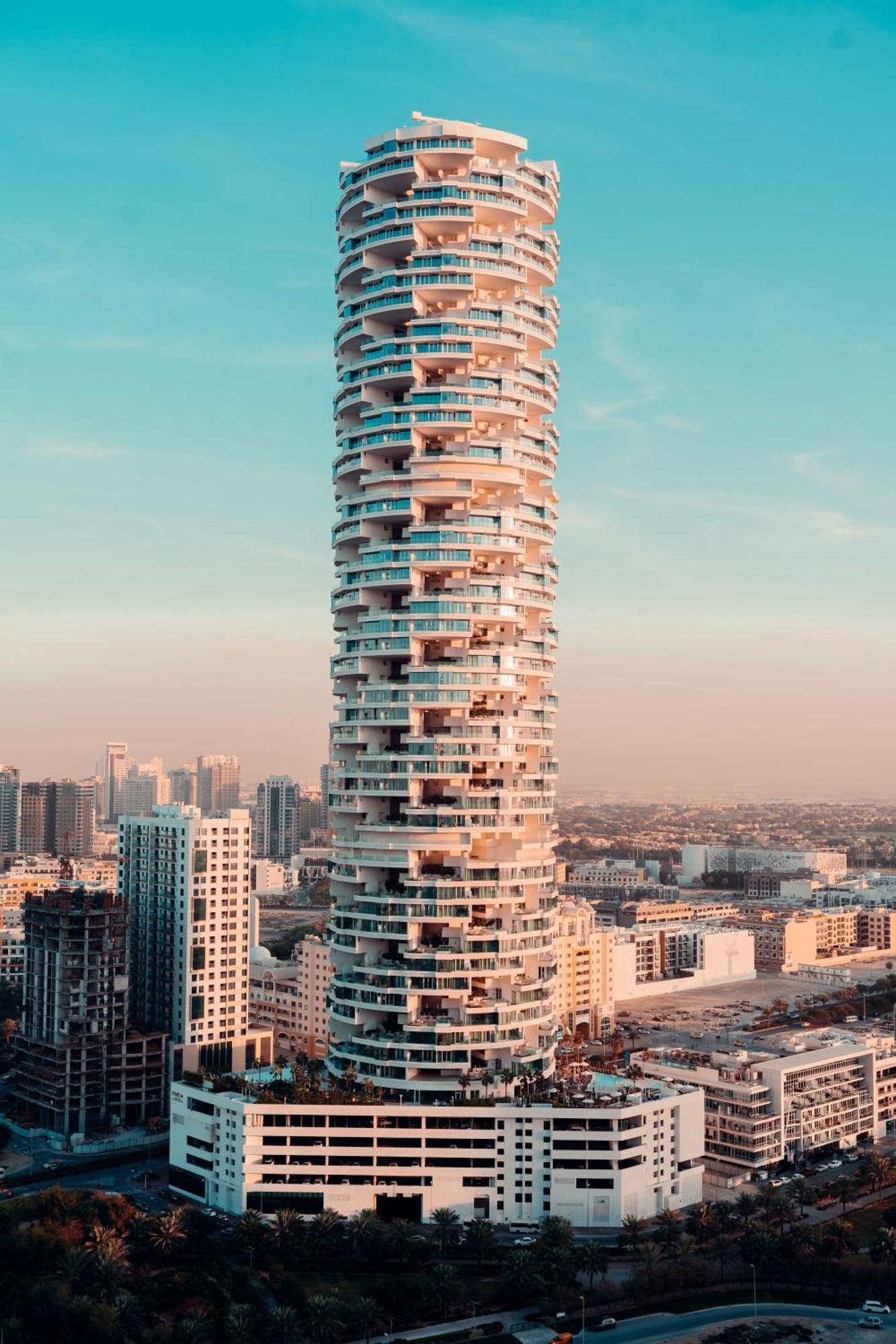 Five Jumeirah Village ดูไบ ภายนอก รูปภาพ The tower