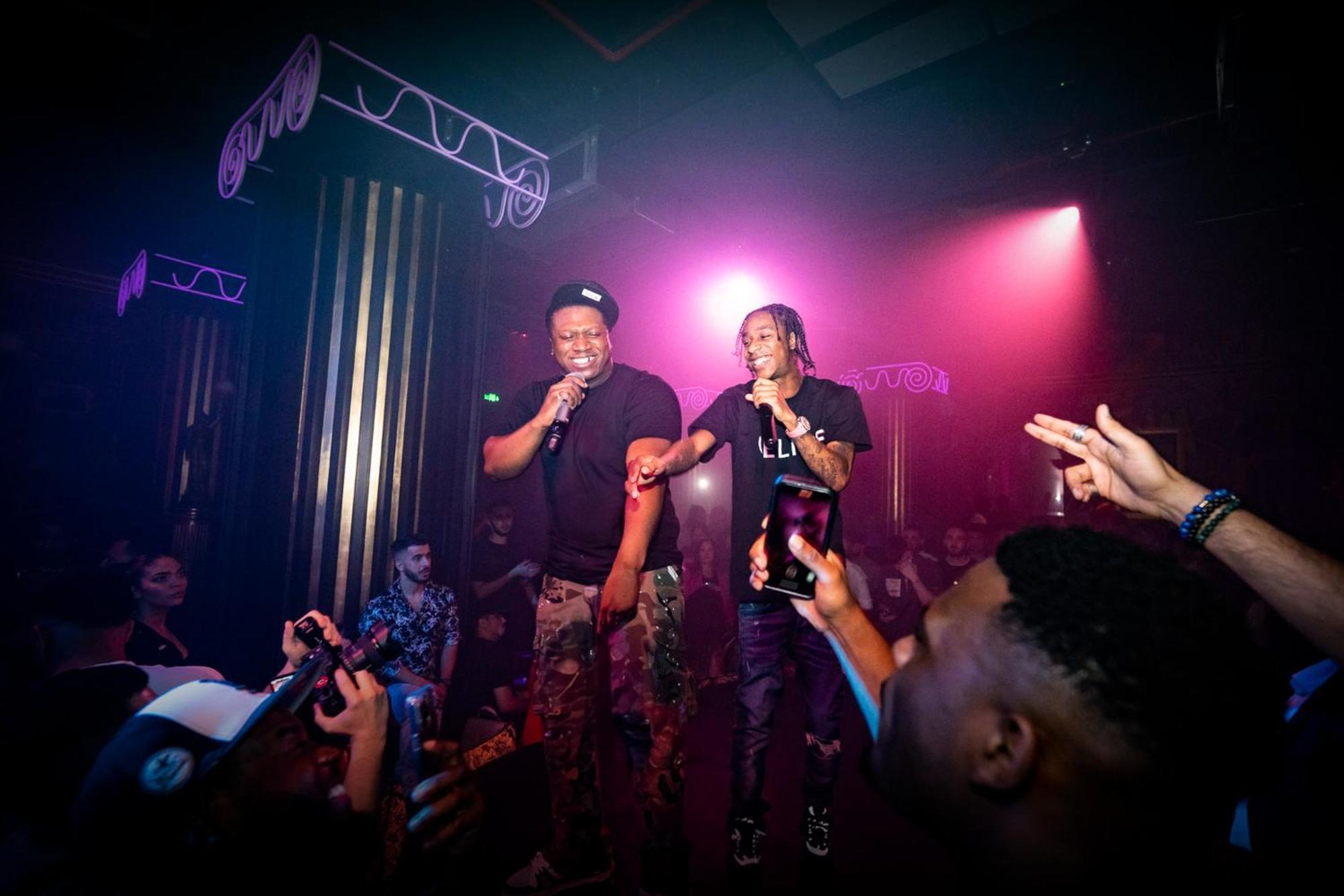 Five Jumeirah Village ดูไบ ภายนอก รูปภาพ 2014 winners A$AP Rocky and Big Sean